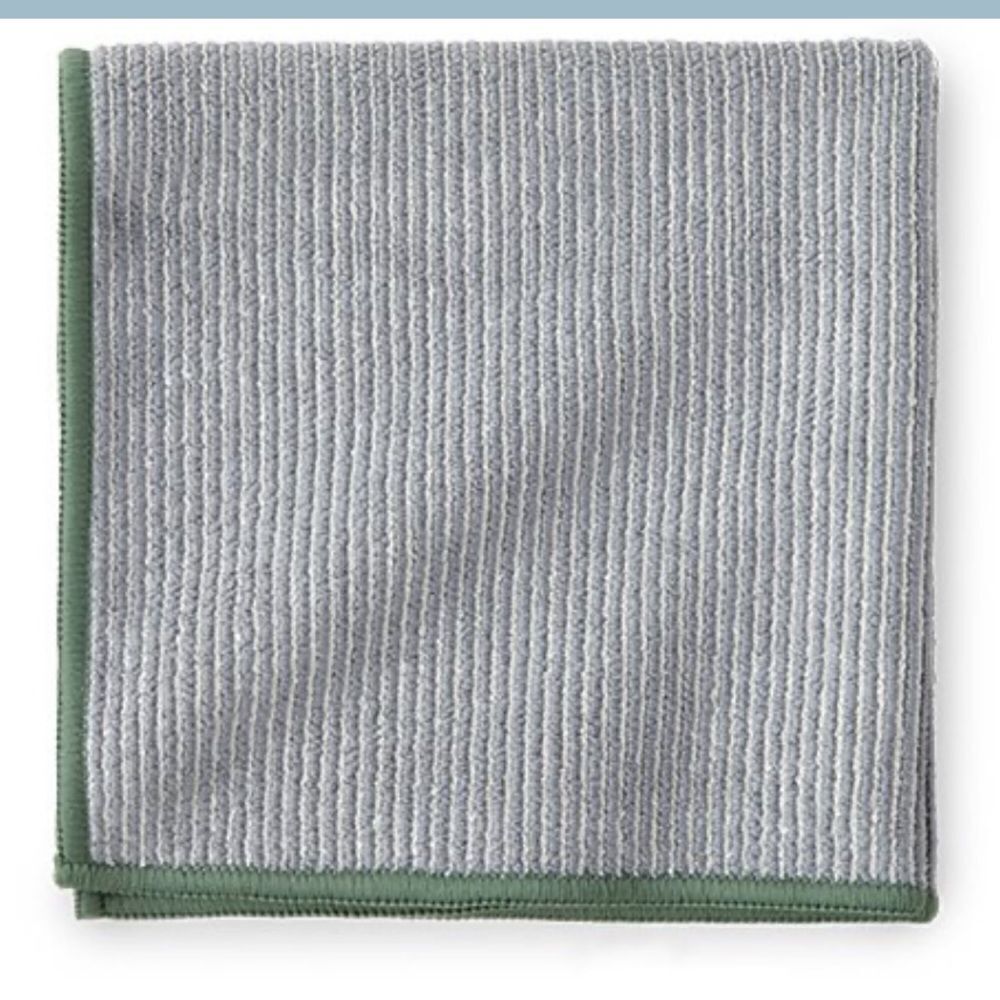Norwex Bamboo Multipurpose Cloth Graphite/Green NWT